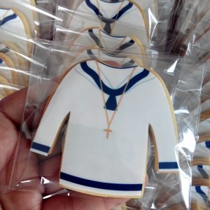 Galleta con Papel de azúcar Niño Comunión - Personalizable